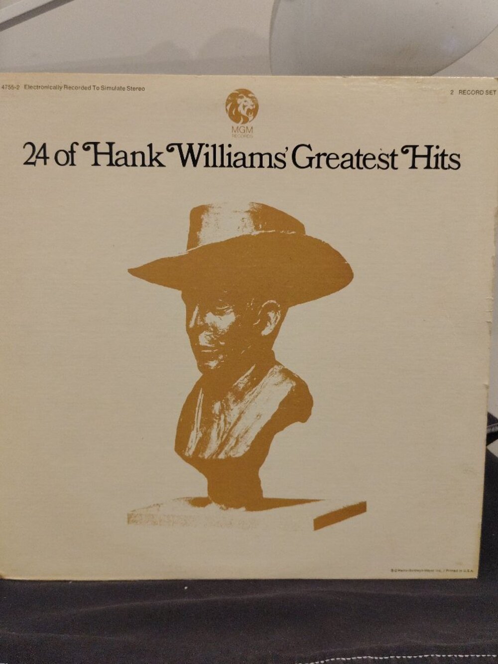 Hank Williams – 24 Of Hank Williams' Greatest Hits Vinyl 2xLP MGM SE 4755-2